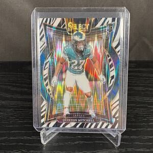 2024 select football Concourse Zebra Shock Quinyon Mitchell #55